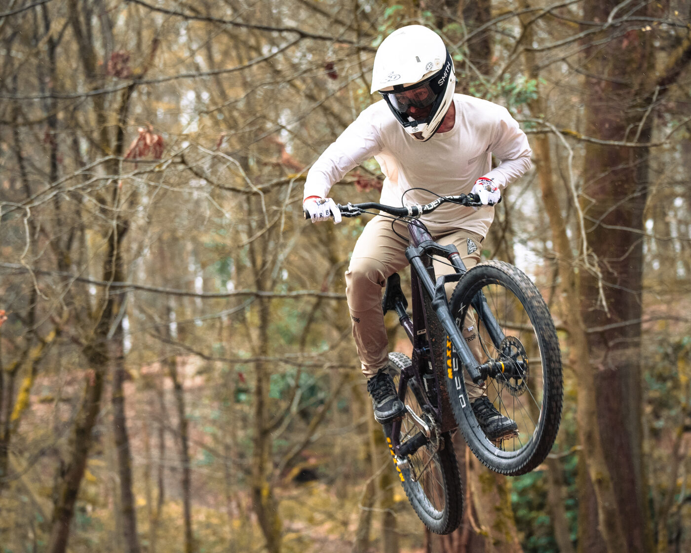 Descente en forêt