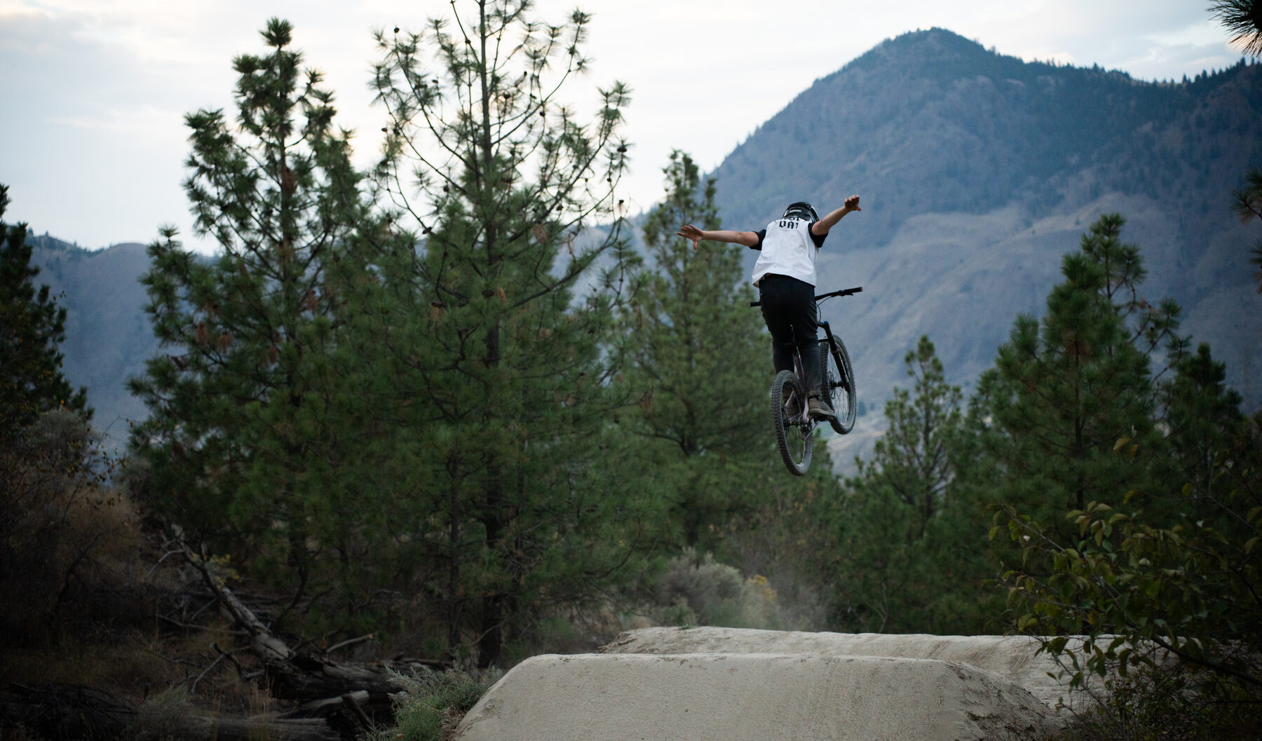 Saut en montagne